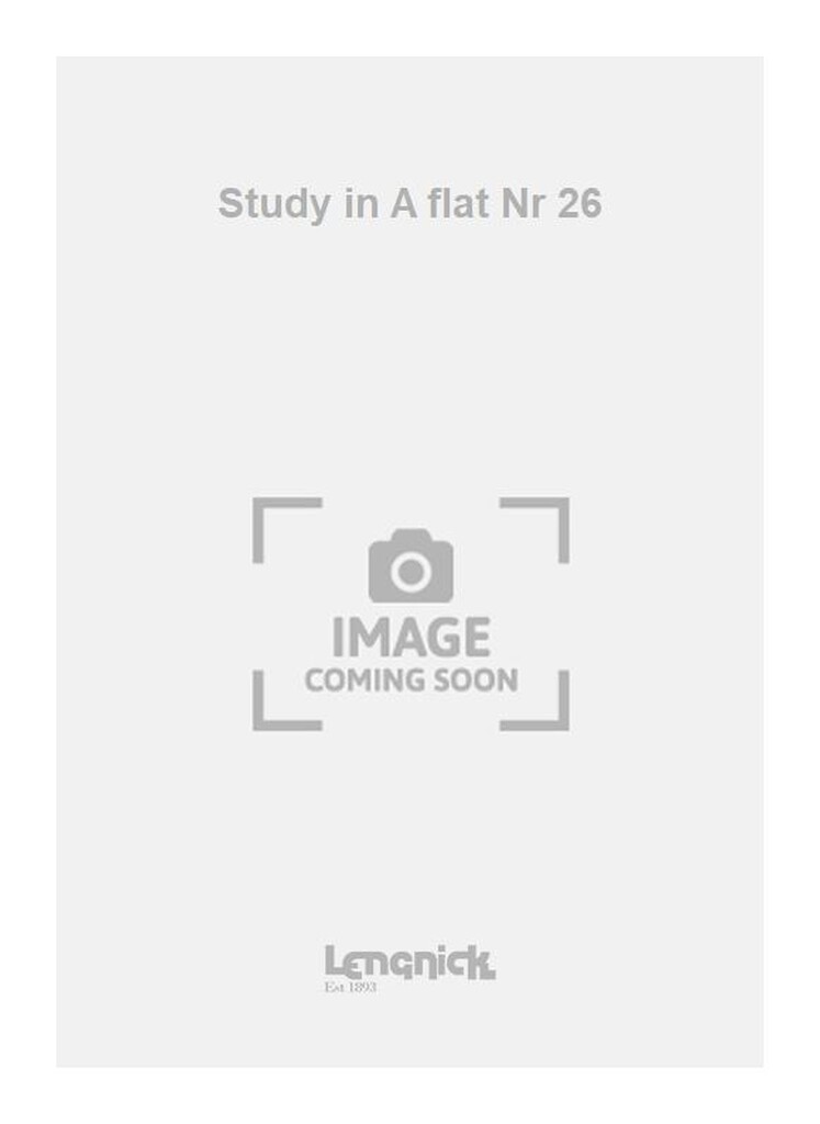 Study in A flat Nr 26
